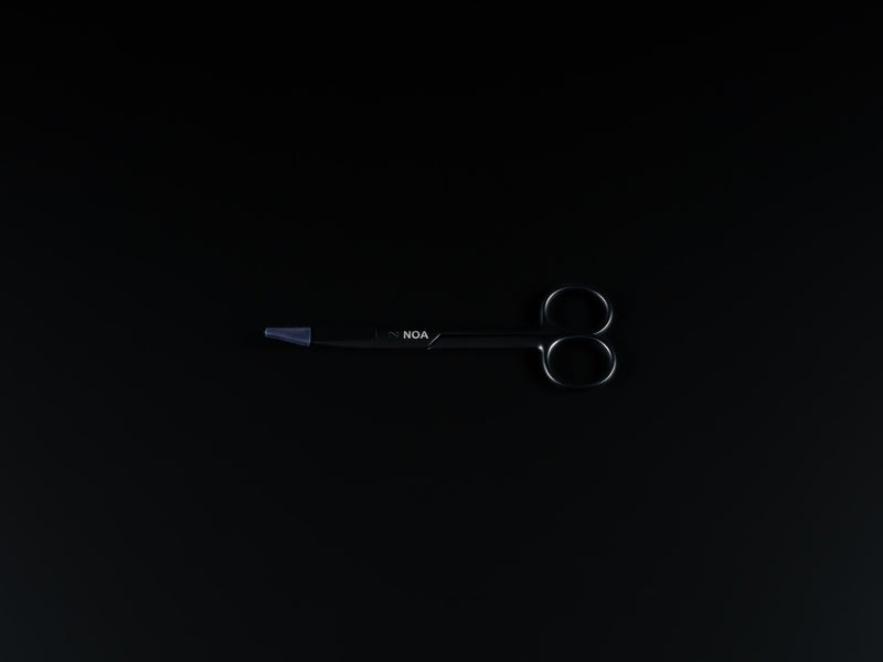 AQUA-NOA Blackline S14 Curved Scissors